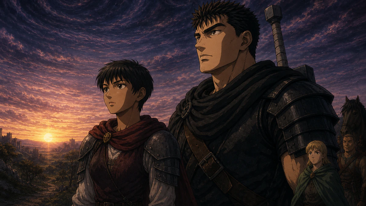 Síntese visual dos principais pontos de Berserk