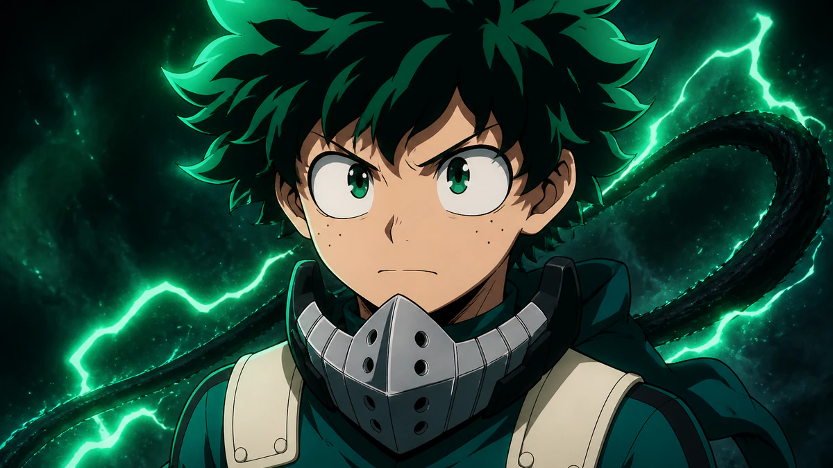 Síntese visual dos principais pontos de My Hero Academia
