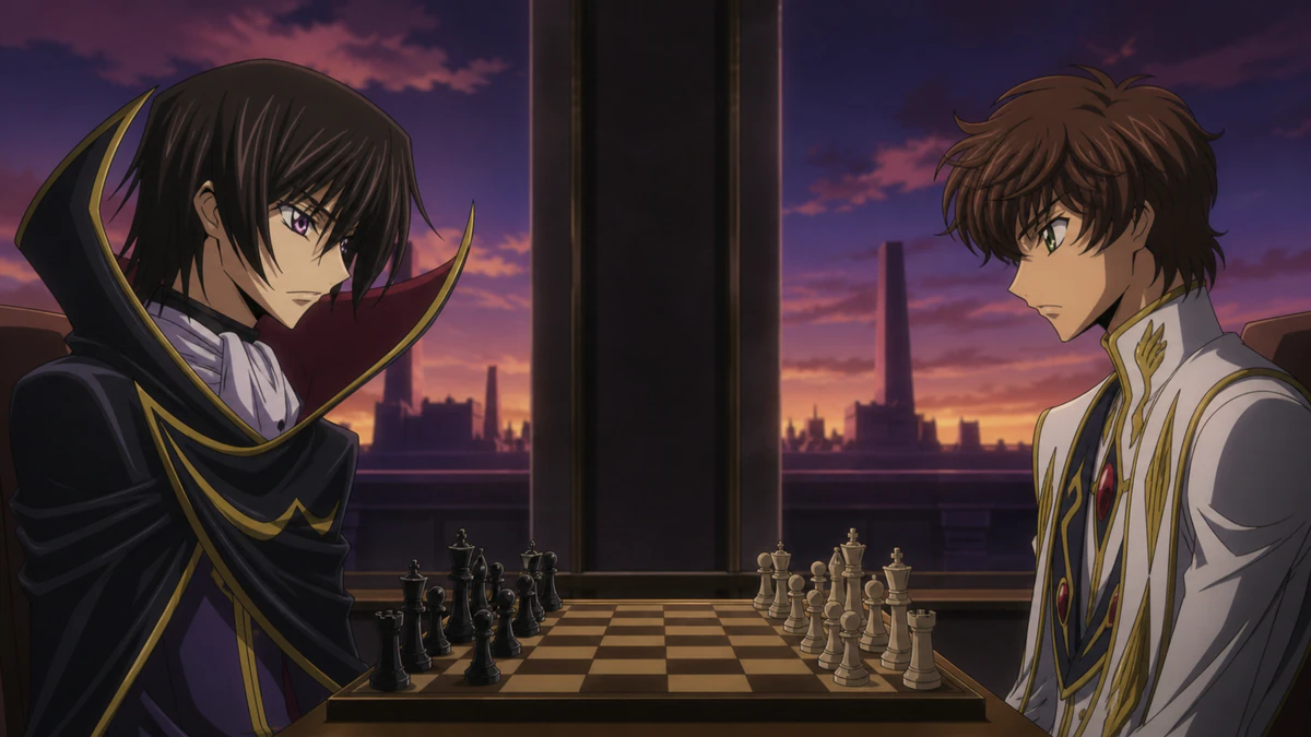 Diagrama editorial sobre geass amplia poder e responsabilidade