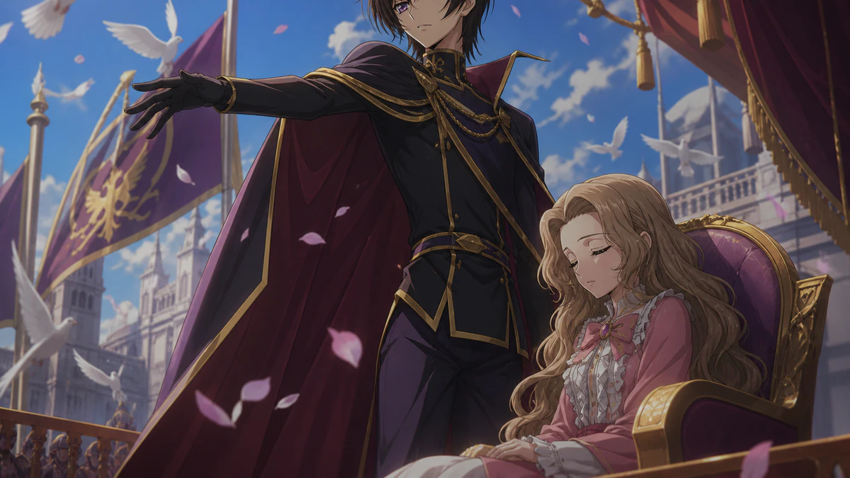 Síntese visual dos principais pontos de Code Geass