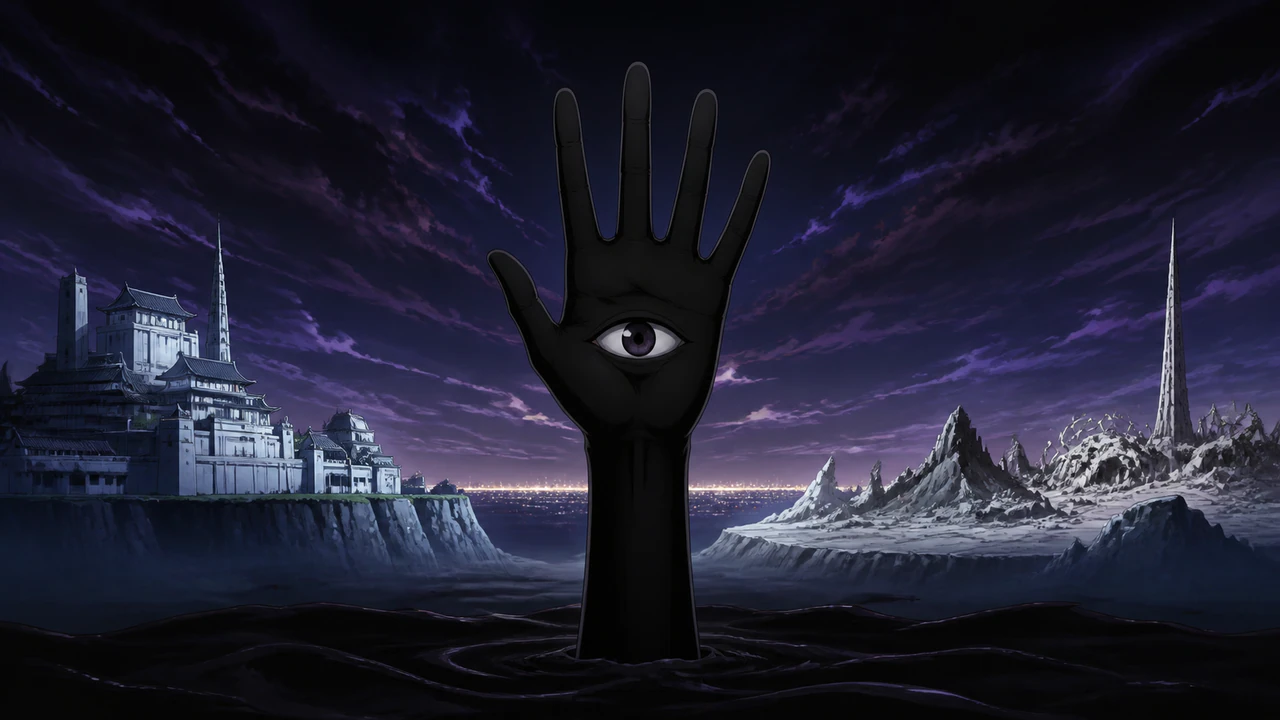Mimihagi entre a Soul Society, o Mundo Humano e Hueco Mundo