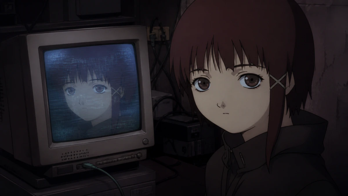Síntese visual dos principais pontos de Serial Experiments Lain