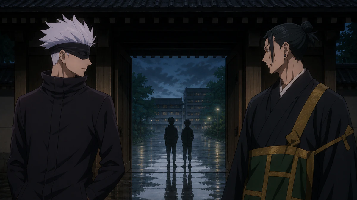 Síntese visual dos principais pontos de Jujutsu Kaisen