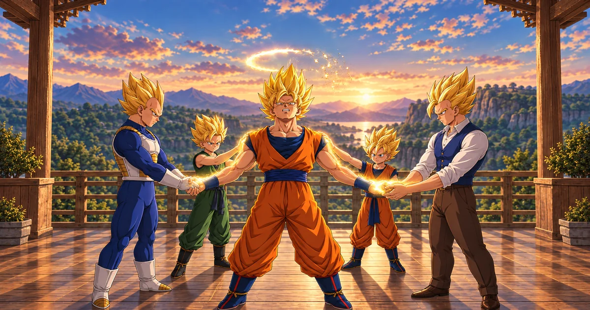 Por que o ritual do Super Saiyajin Deus falhou com cinco Saiyajins?